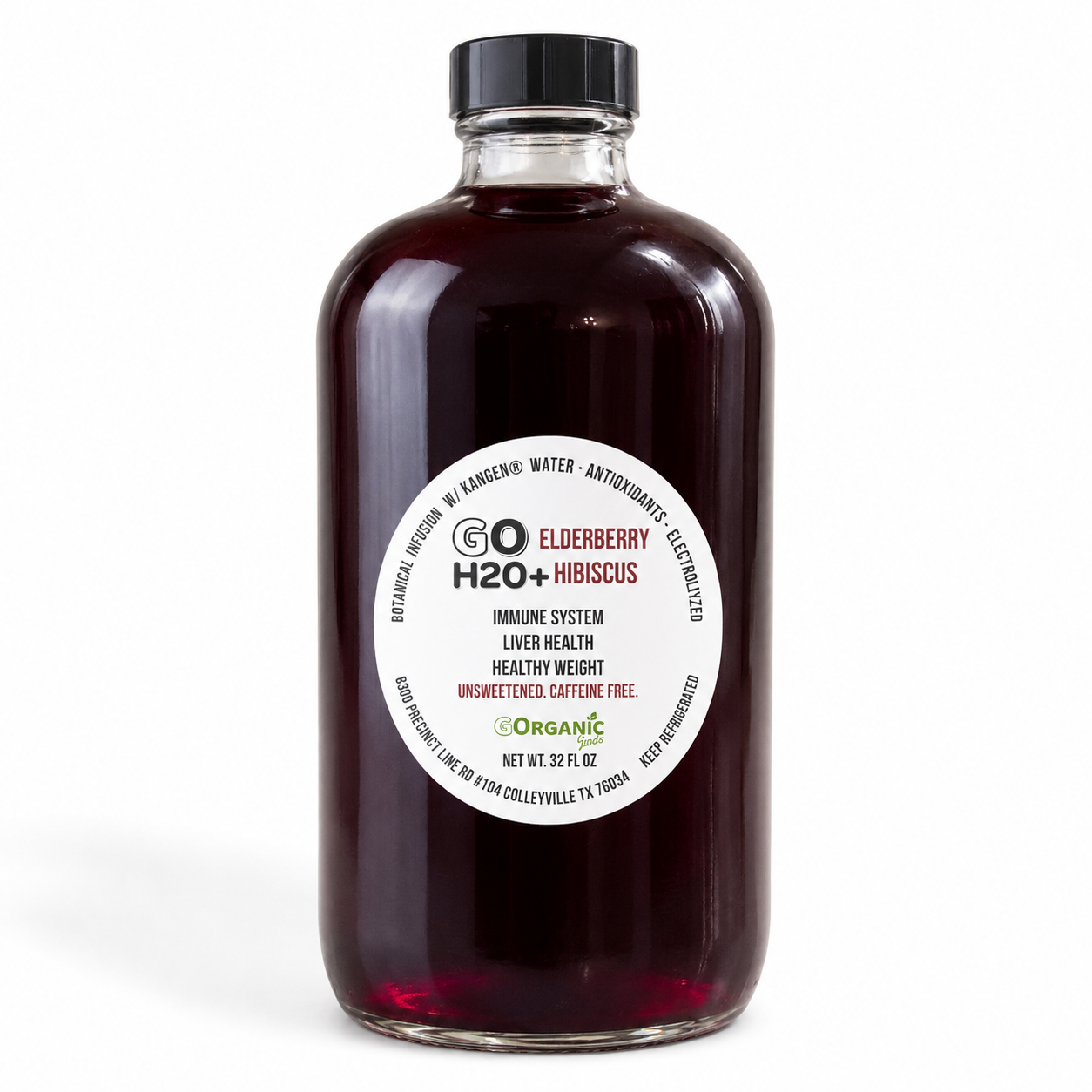 GO H2O+ - Elderberry Hibiscus