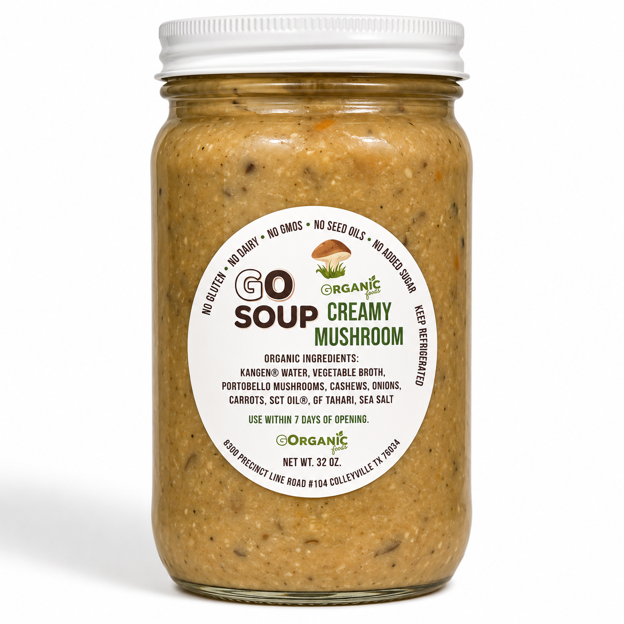 GO Soup - Creamy Mushroom