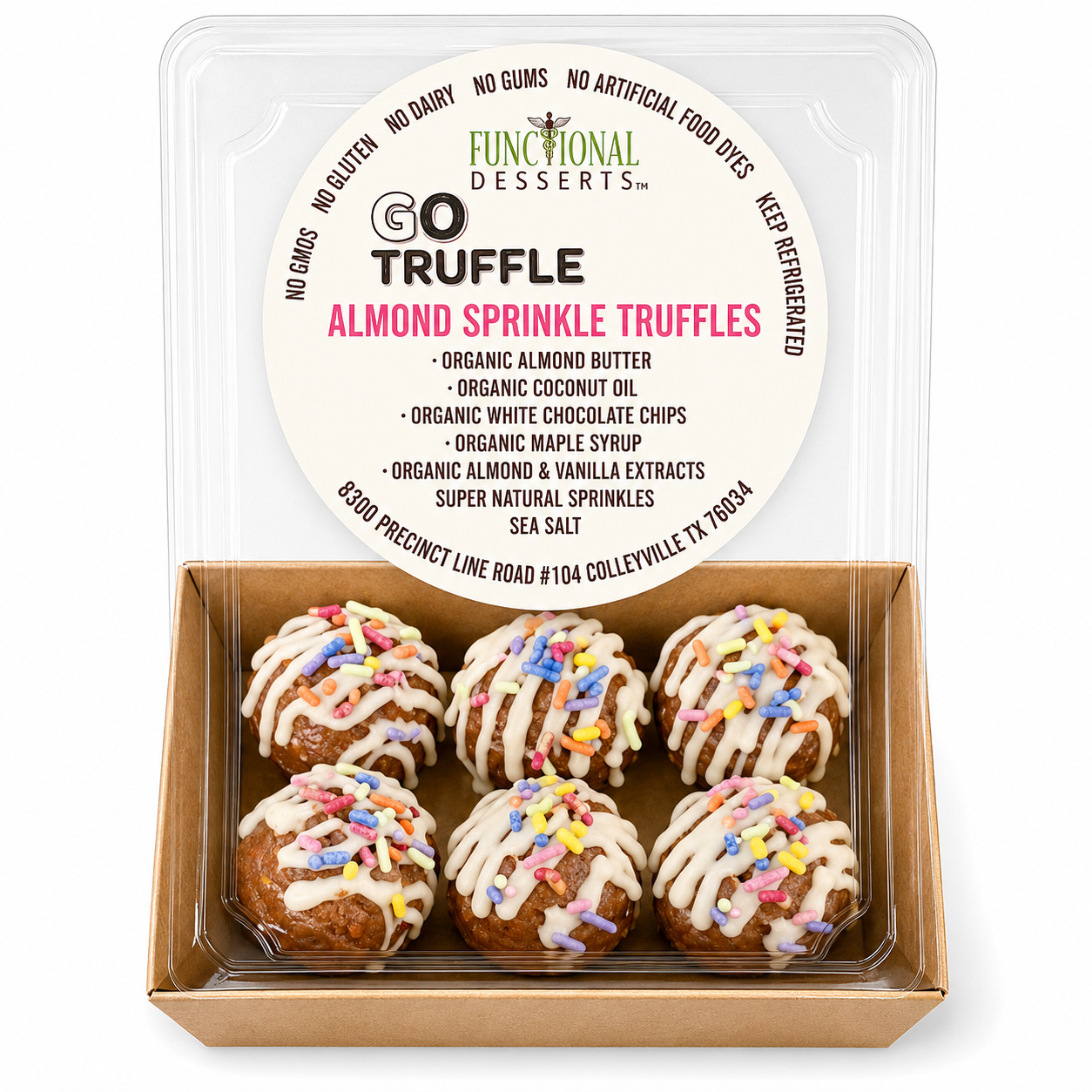 GO Truffle - Almond Sprinkle
