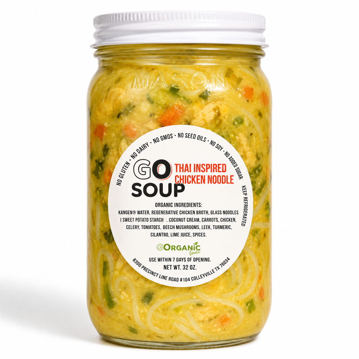 GO Soup - Thai Inspired Chicken Noodle