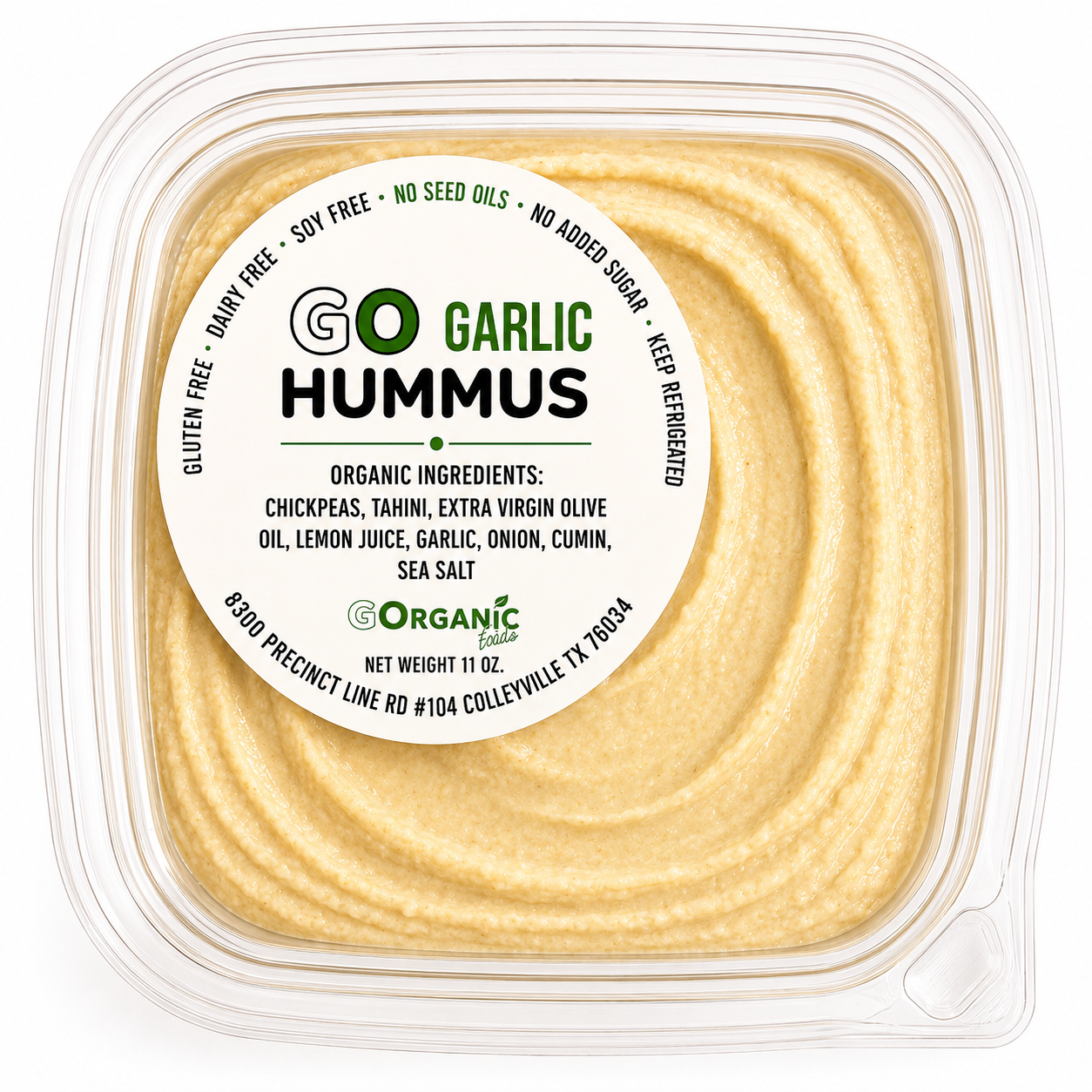 GO Hummus - Garlic