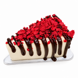GO Dessert™ Vanilla noCheeseCake™ with Dark Chocolate Ganache & Raspberries